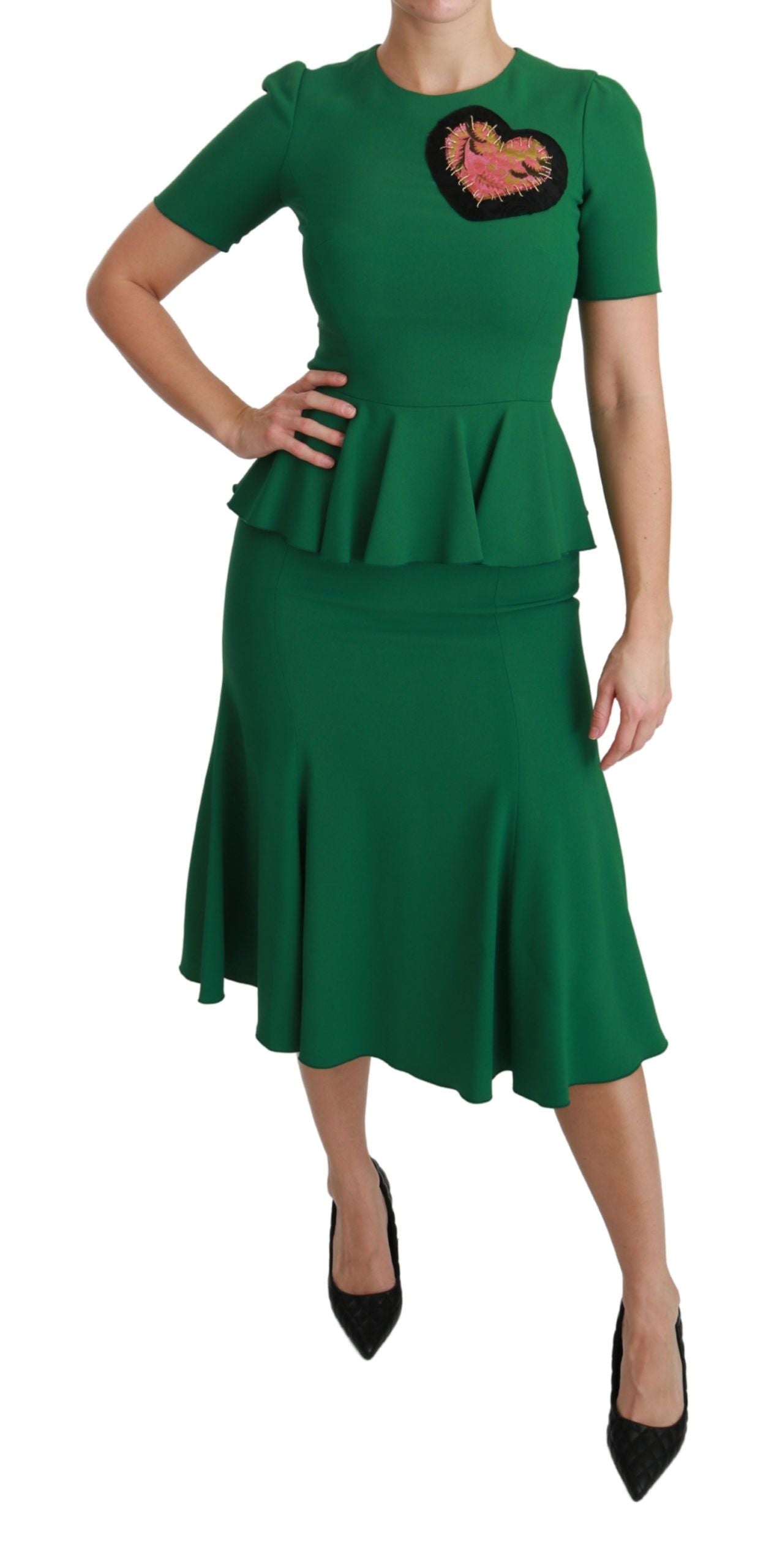 Φόρεμα Enchanted Green Mermaid Midi