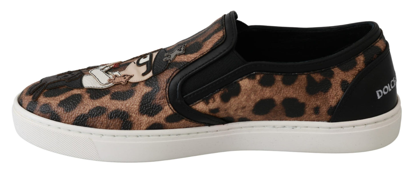 Chic Leopard Print Loafers για κομψή άνεση