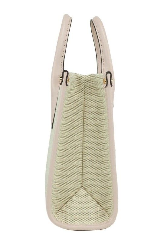 Πορτοφόλι Mirella Small Powder Blush Canvas Shopper Crossbody Handbag