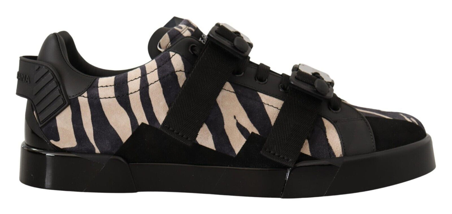 Αθλητικά παπούτσια Zebra Suede Low Top Fashion