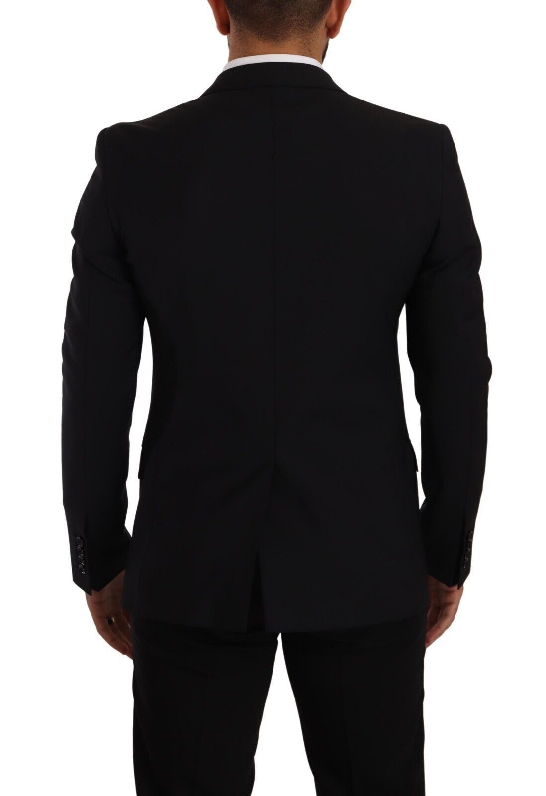 Κομψό Μαύρο Martini Slim Fit Blazer και γιλέκο