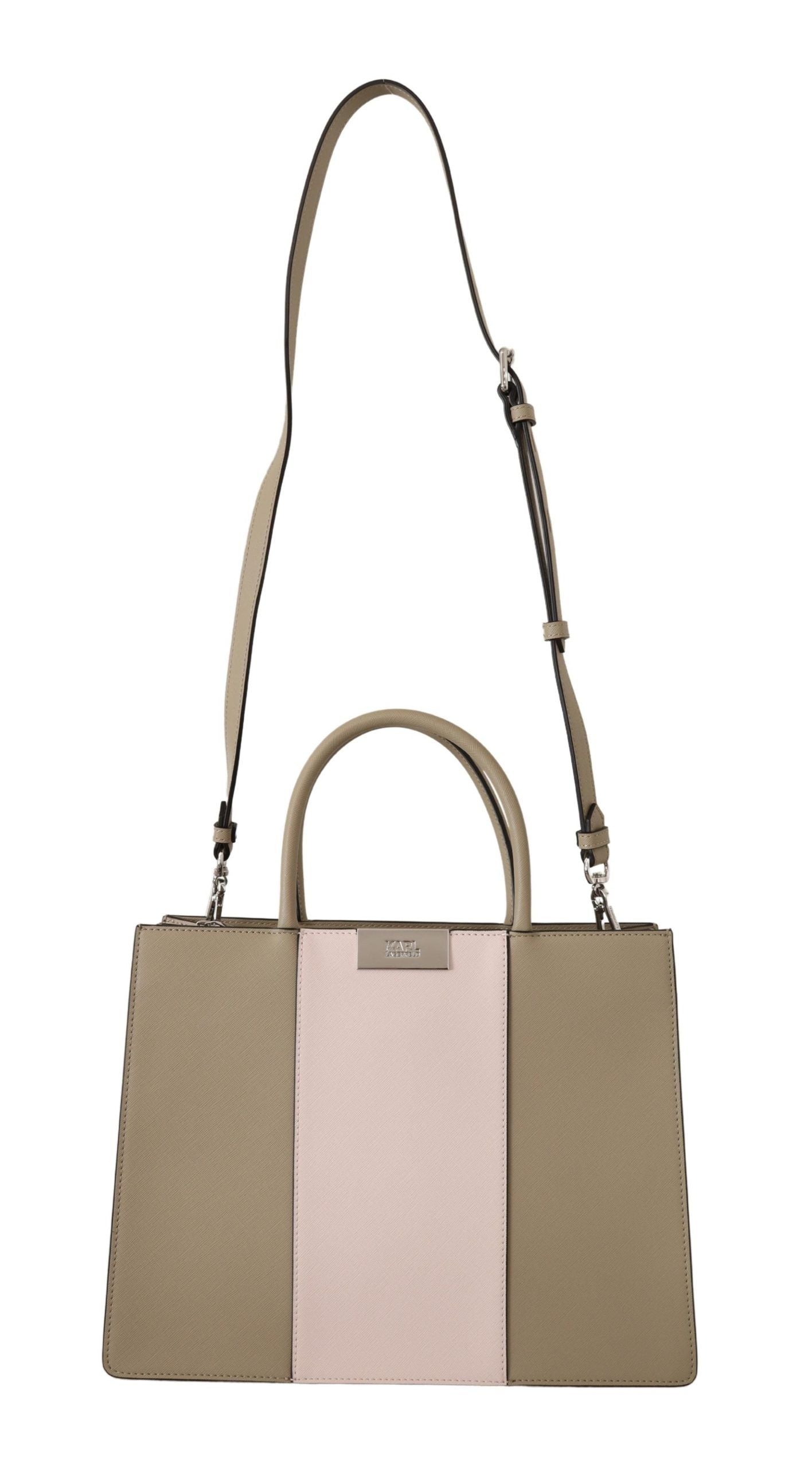 Κομψή τσάντα ώμου Sage Green Tote