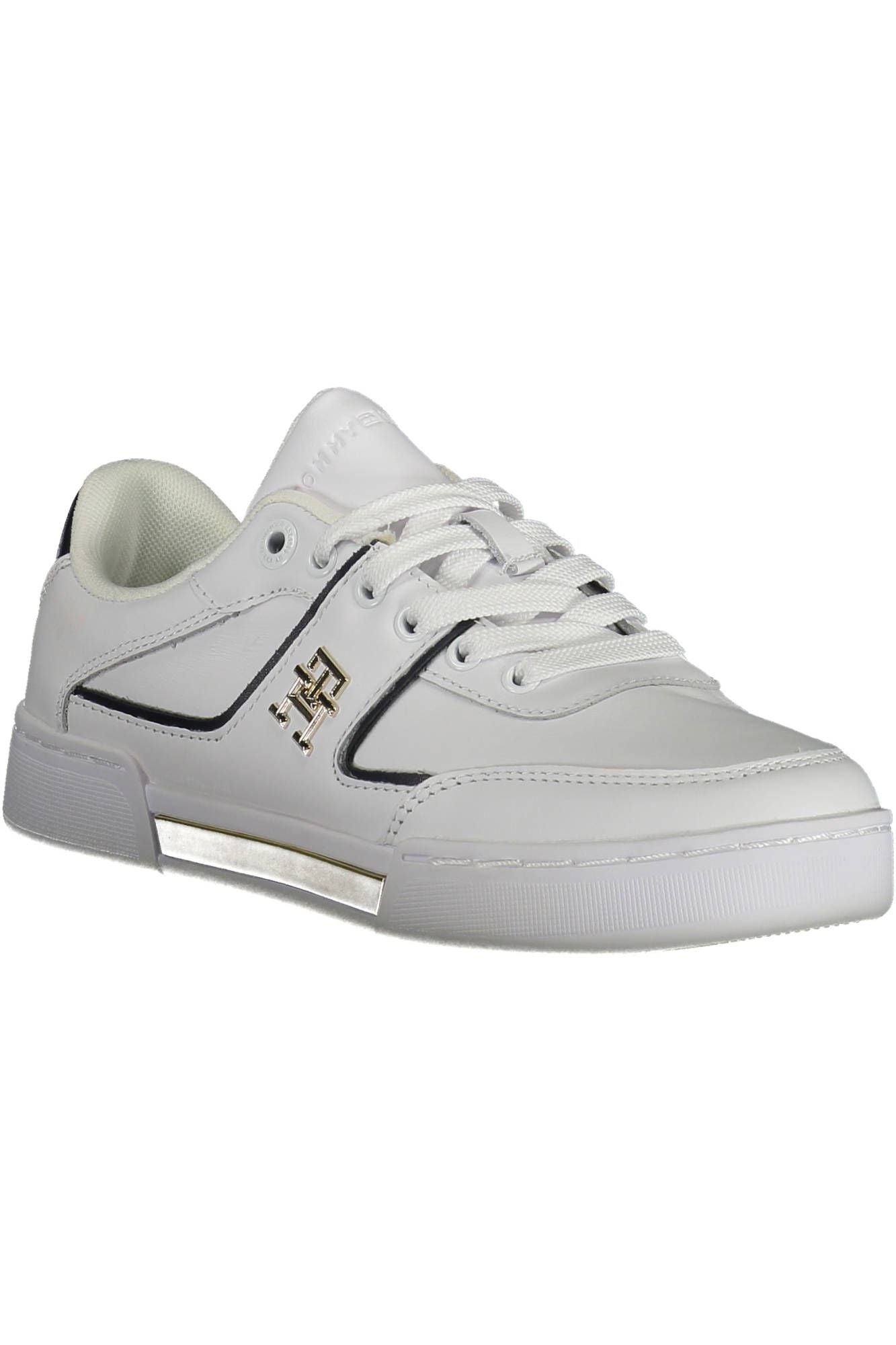 White Leather Women Sneaker