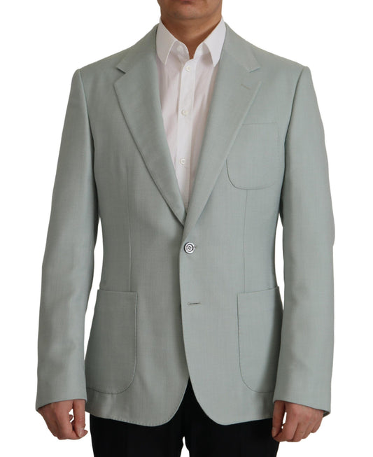 Κομψό Slim Fit Cashmere Silk Blazer Jacket