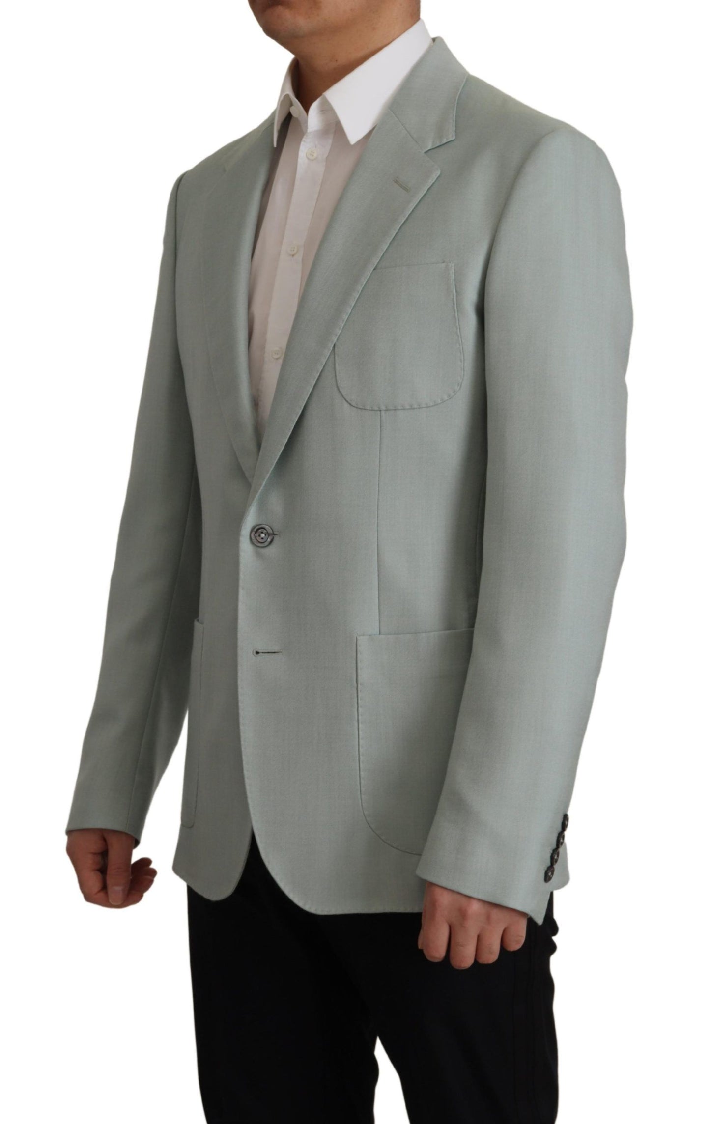 Κομψό Slim Fit Cashmere Silk Blazer Jacket