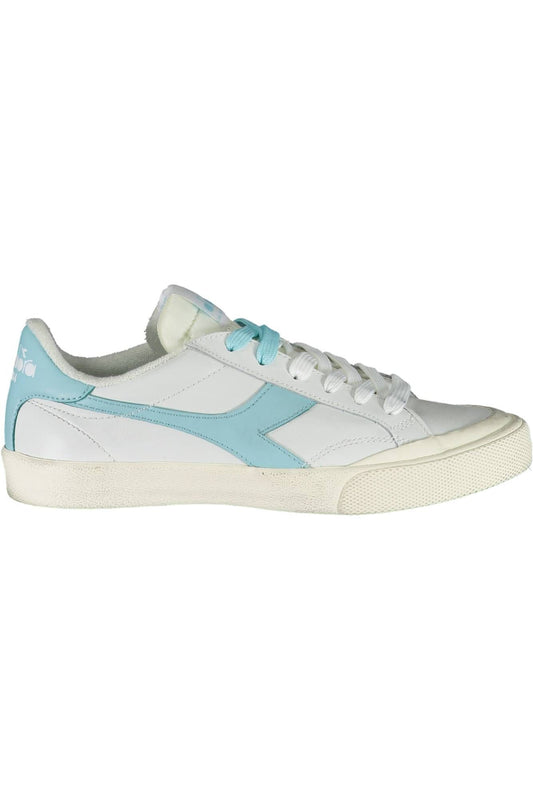 White Leather Women Sneaker