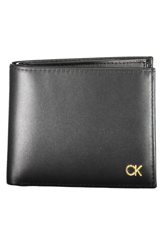 Black Leather Men Wallet