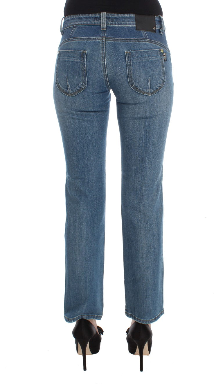 Chic Slim Fit Blue Jeans για τη Σύγχρονη Γυναίκα