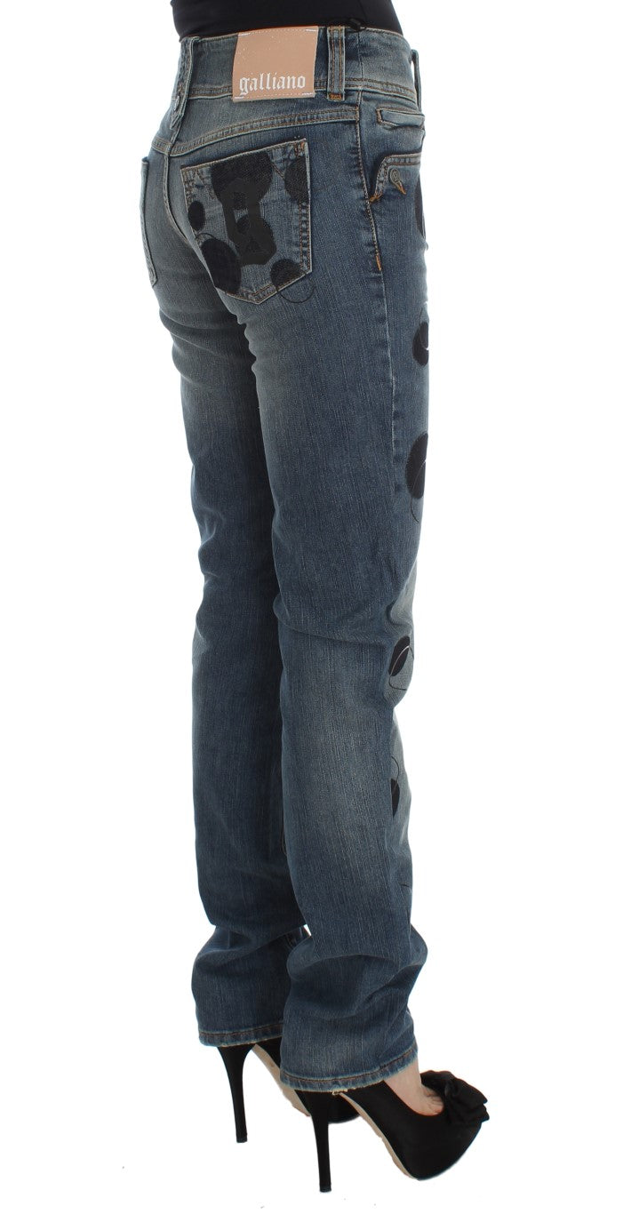 Chic Slim Fit Bootcut Jeans σε Blue Wash