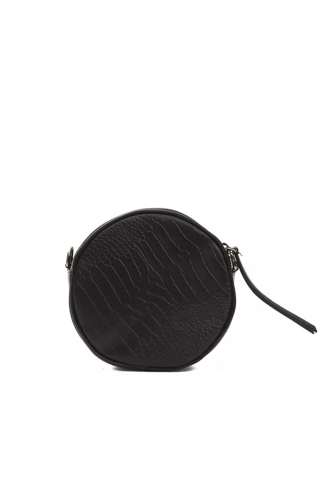 Κομψό Δερμάτινο Οβάλ Crossbody Perfection