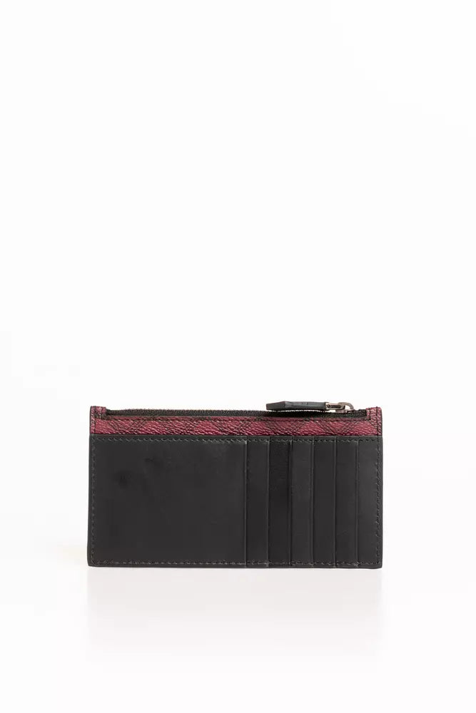 Red Crespo Leather Men Wallet