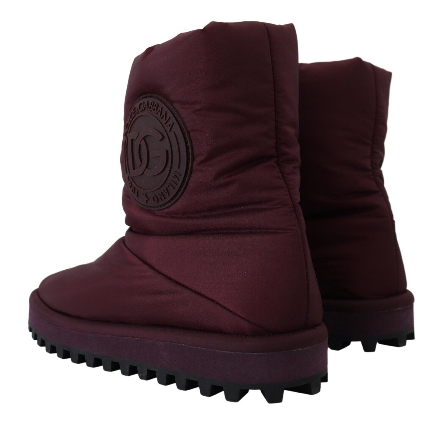 Κομψές μπότες Bordeaux Mid Calf