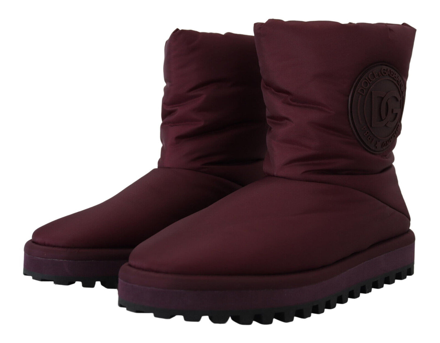 Κομψές μπότες Bordeaux Mid Calf