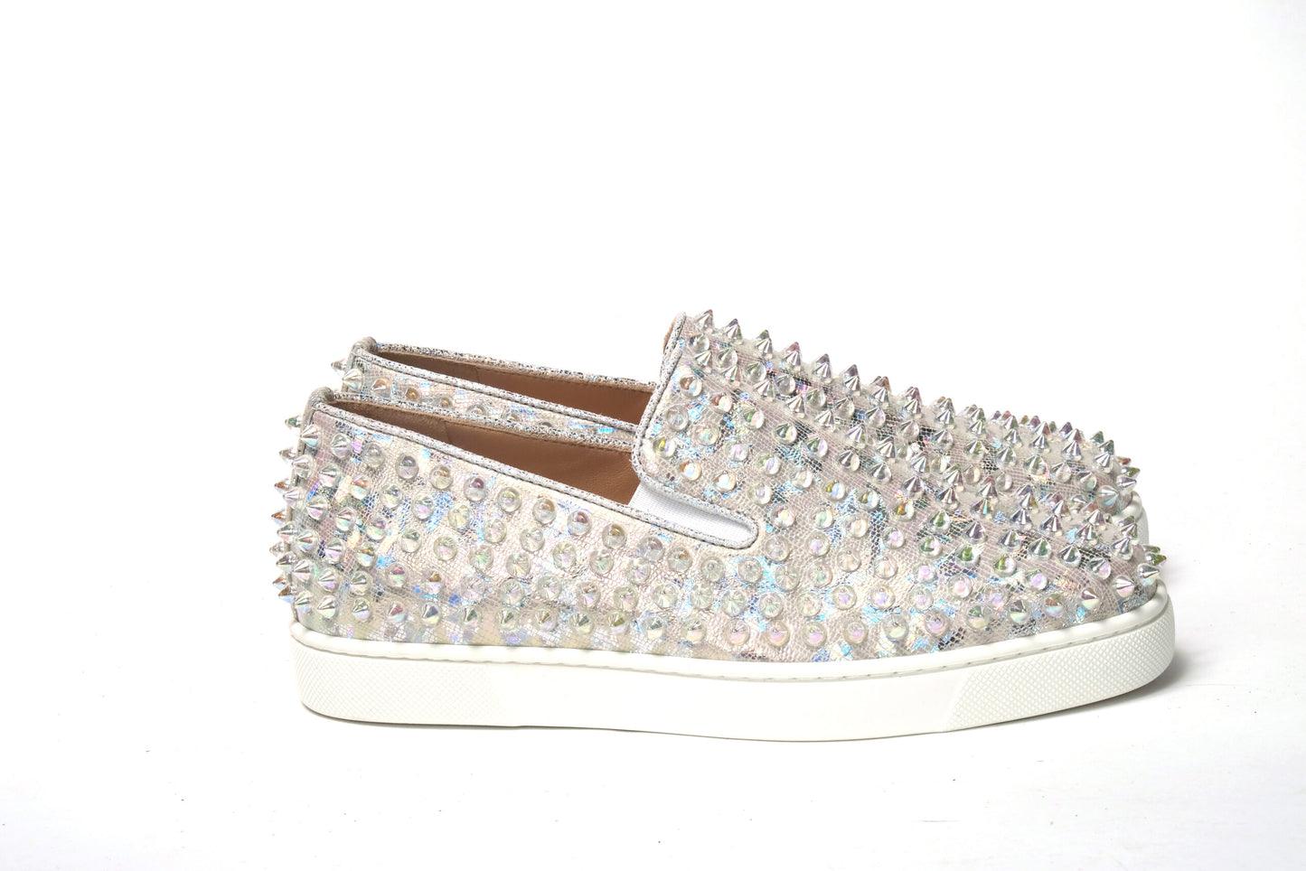 Λευκό Ab/Clear Ab Roller Boat Woman Flat Sneaker