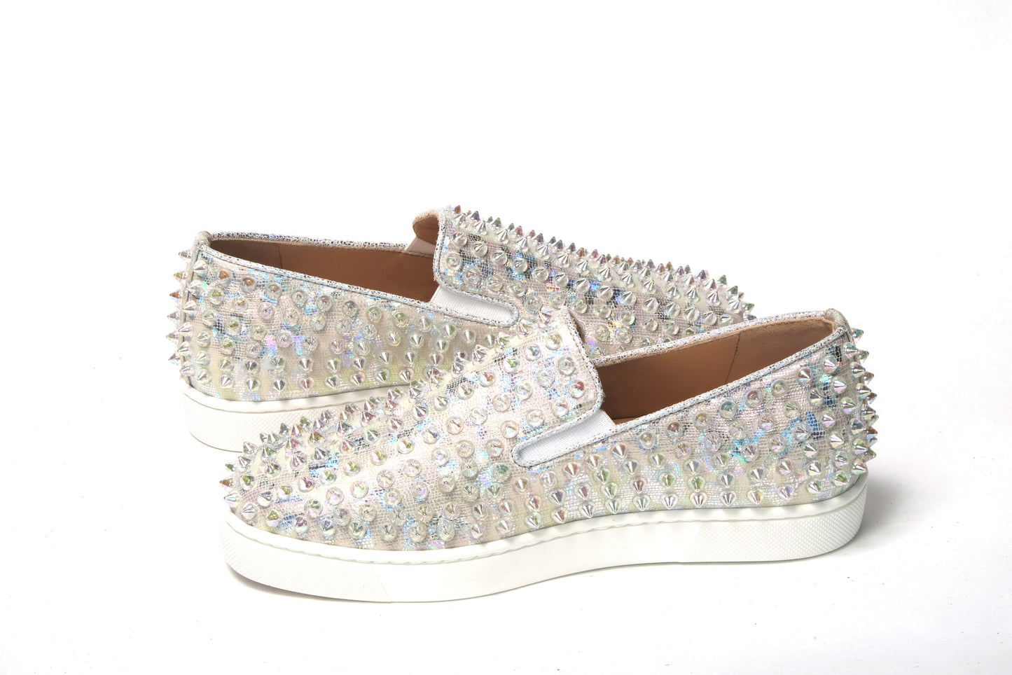 Λευκό Ab/Clear Ab Roller Boat Woman Flat Sneaker