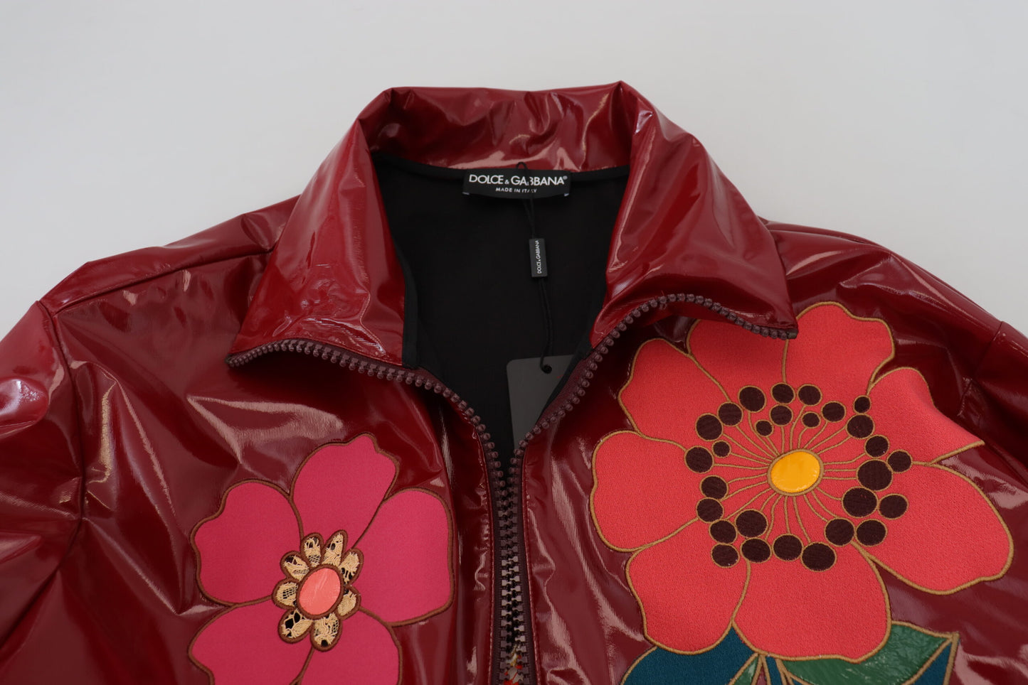 Μπουφάν Maroon Floral Luxe