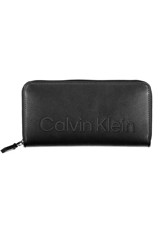 Black Polyethylene Women Wallet