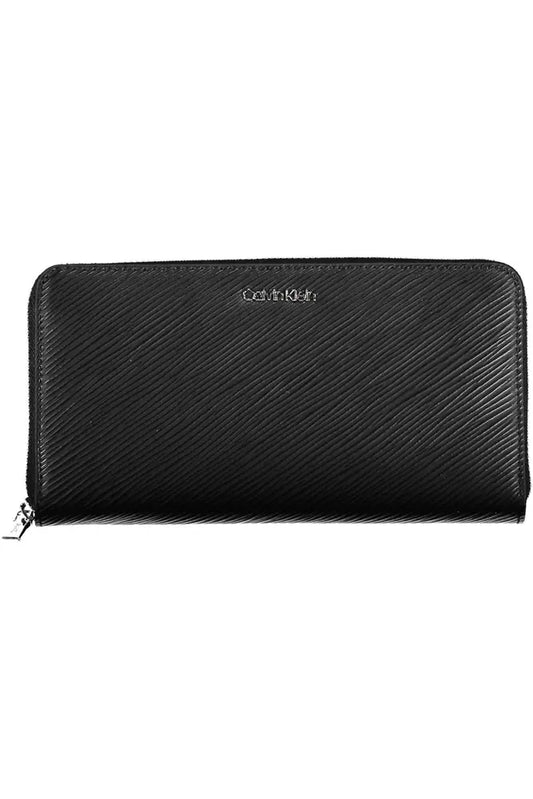 Black Polyethylene Women Wallet