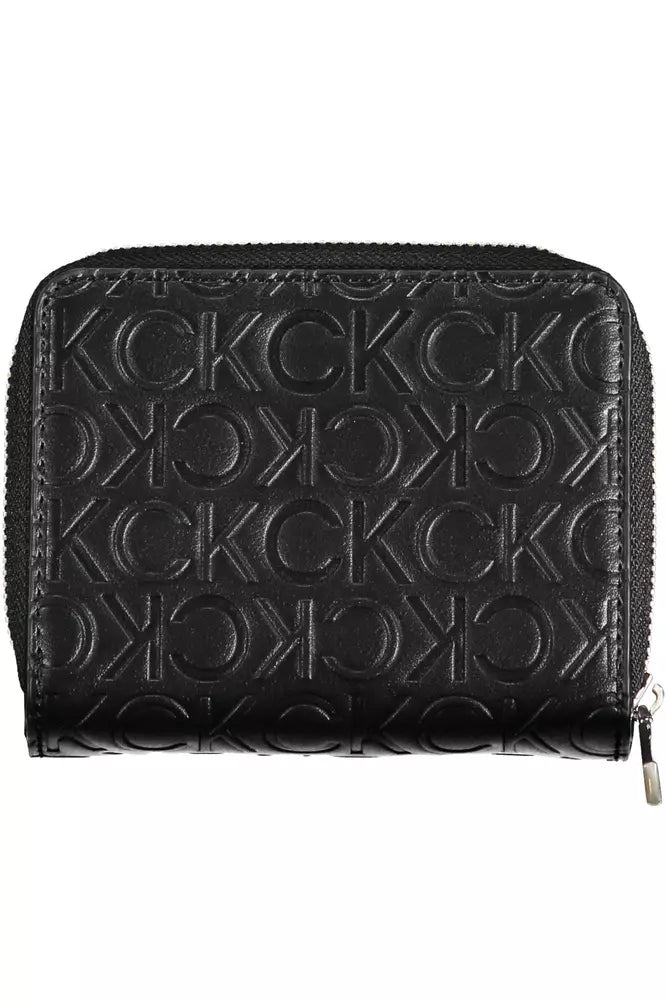 Black Polyethylene Women Wallet