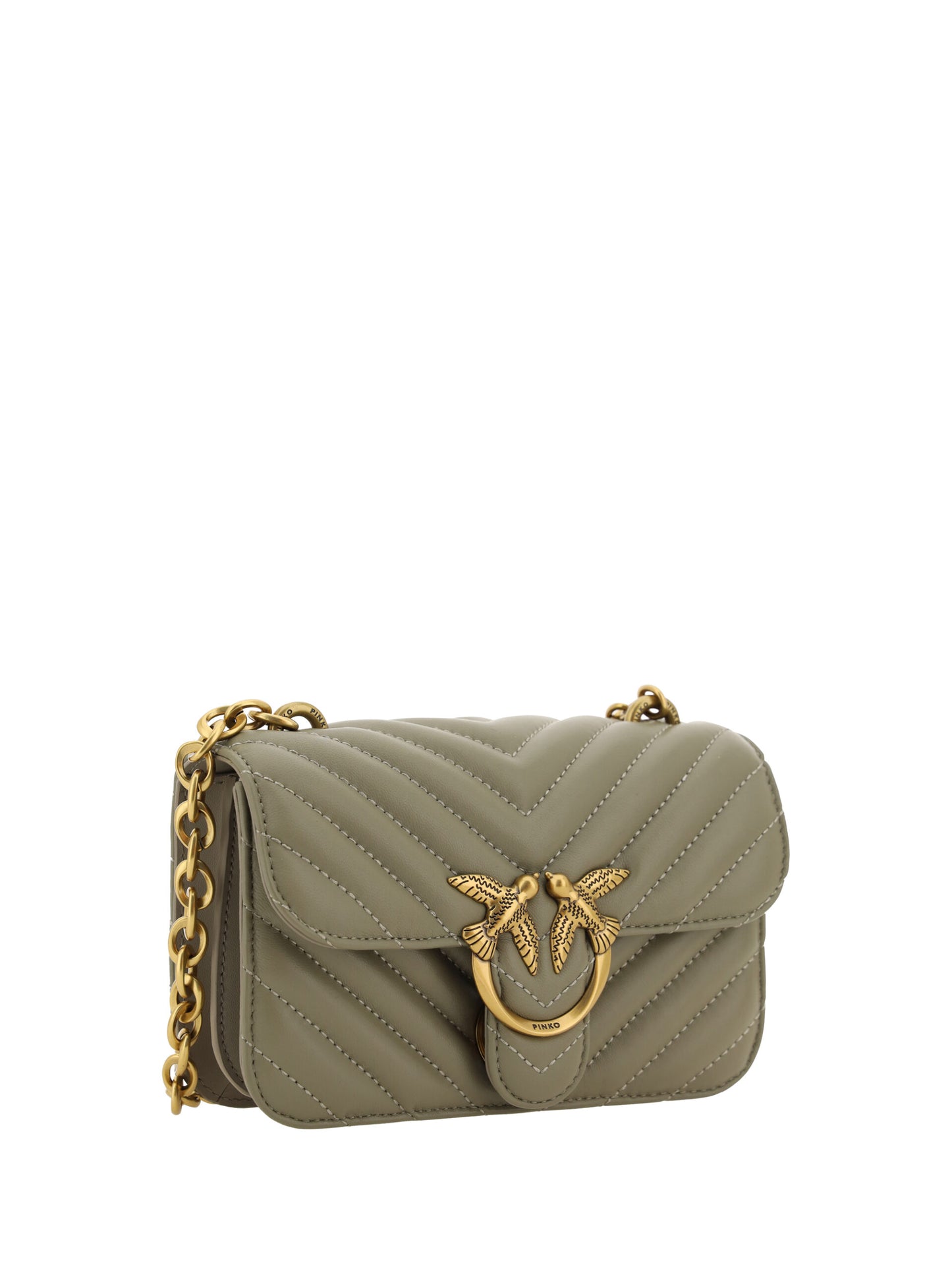 Chic Mini Love Bell Shoulder Bag σε Noce Green