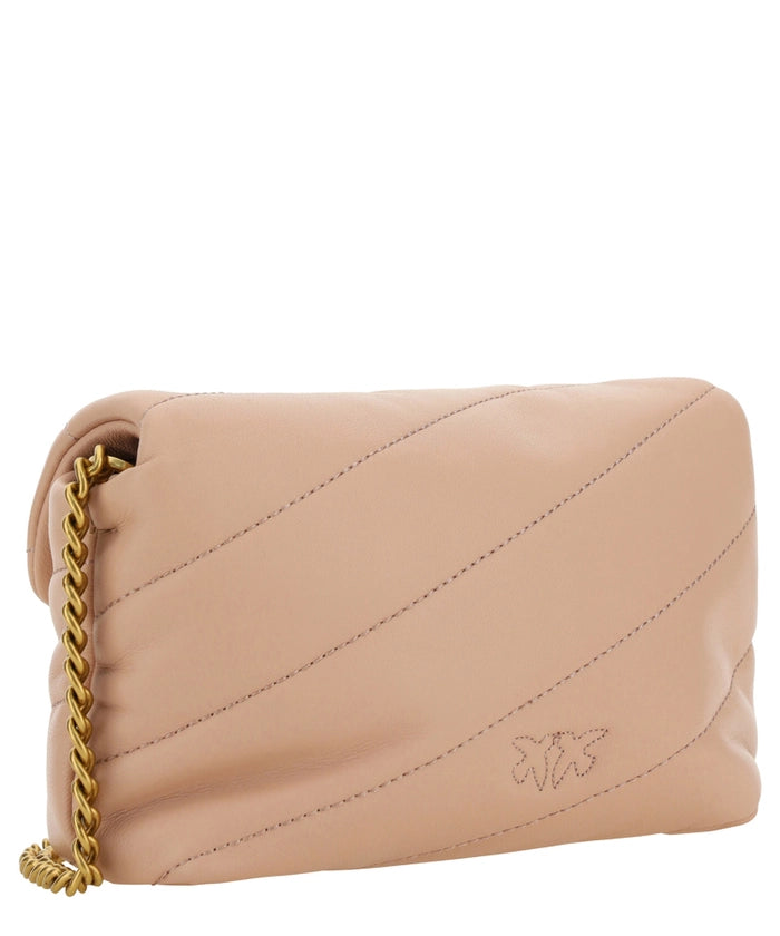 Chic Blush Καπιτονέ Crossbody Love Puff Bag