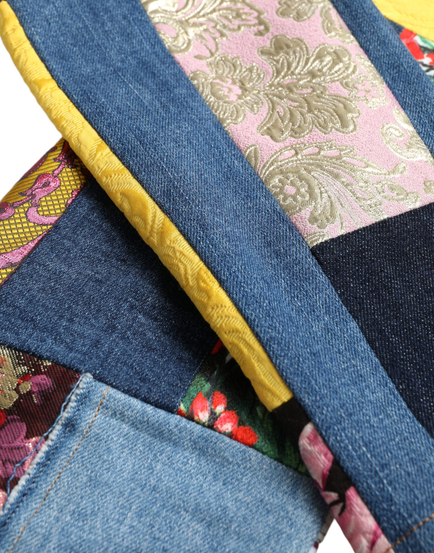 Ζωντανό Skinny Jeans Patchwork