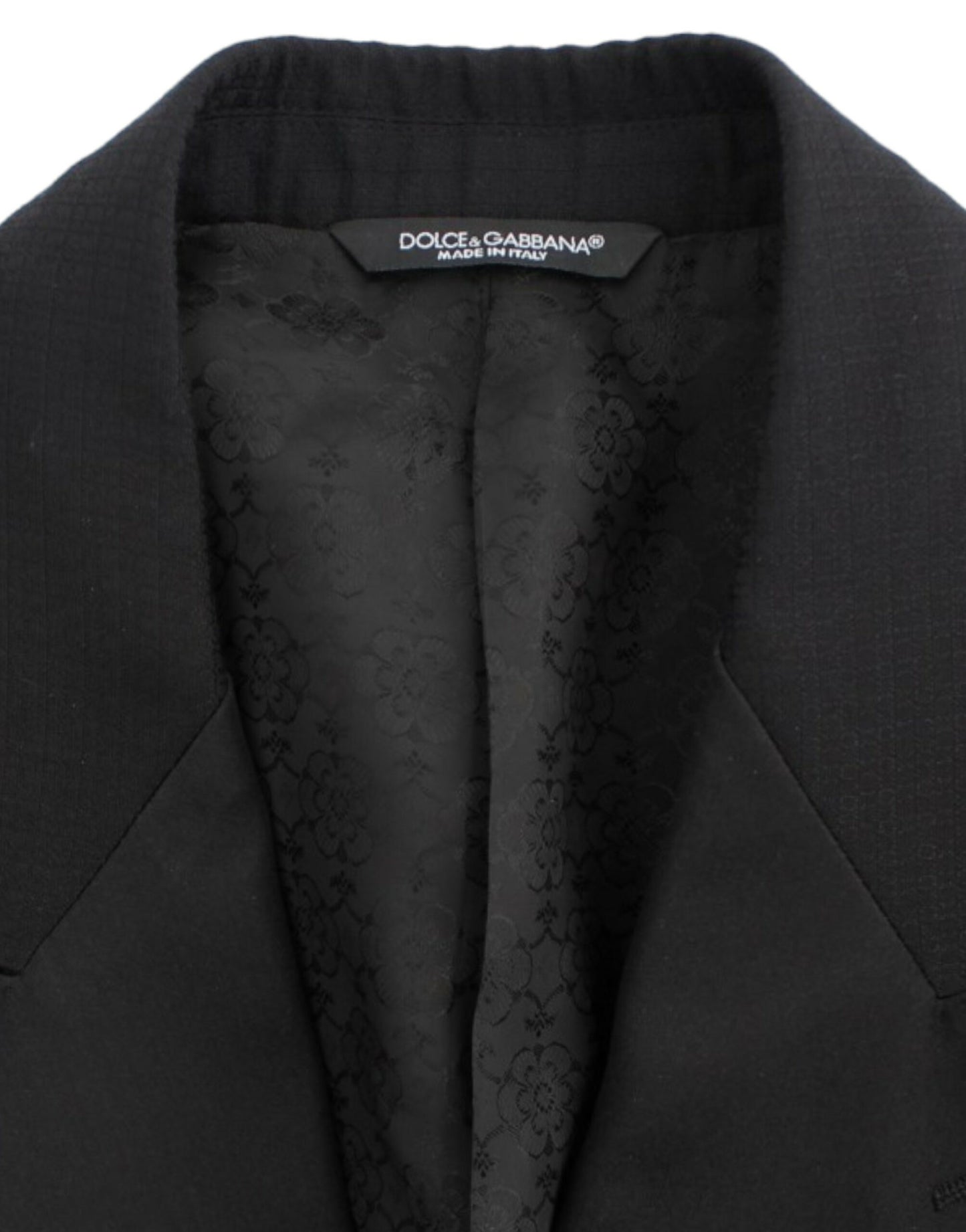 Κομψό Black Silk Blend Sicilia Blazer