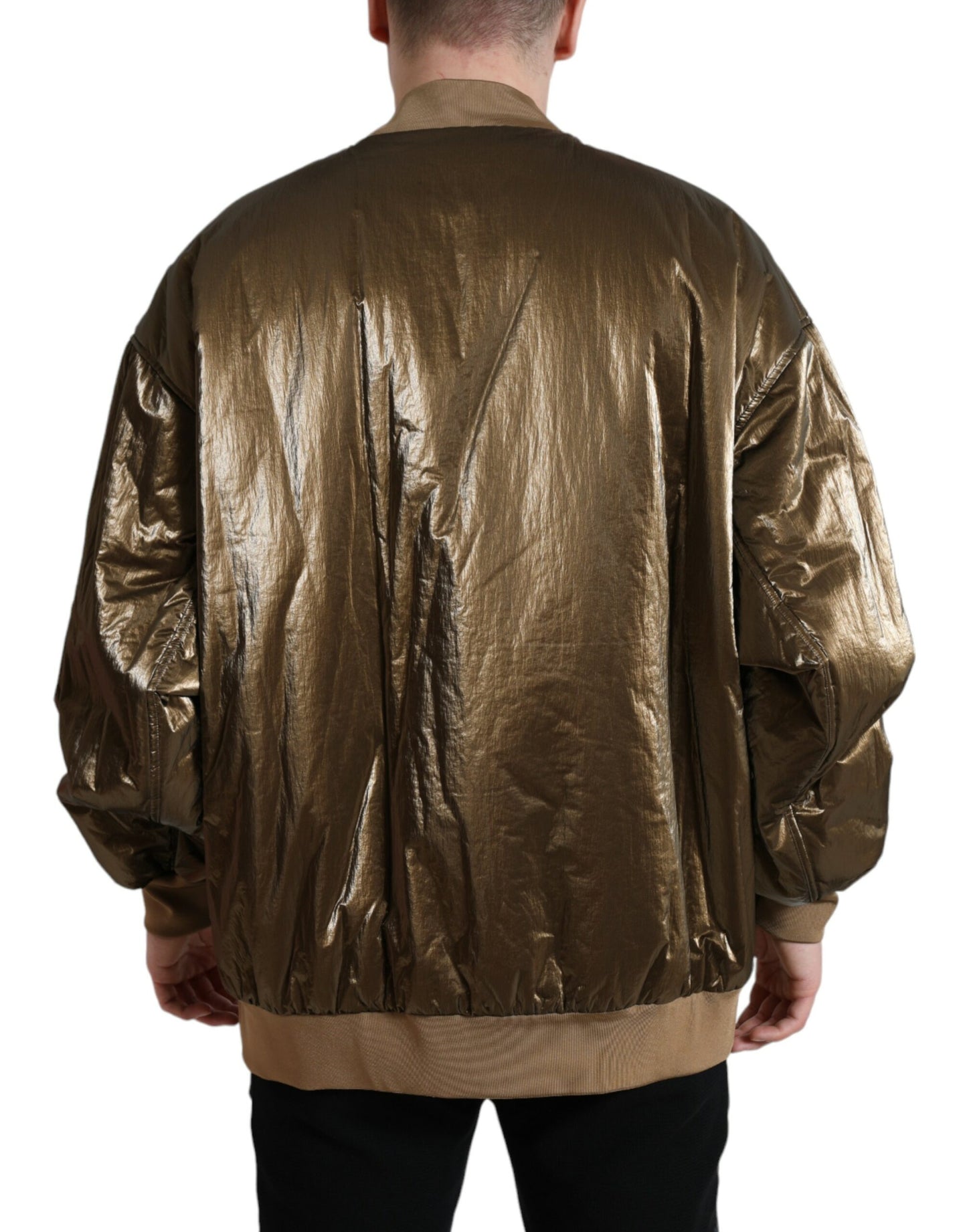 Κομψό Bronze Bomber Jacket