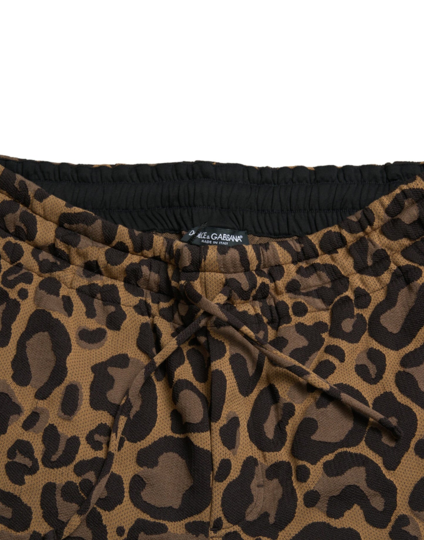 Chic Leopard Print Jogger Pants