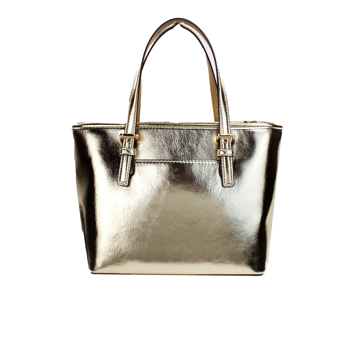 Jet Set Pale Gold Metallic XS Carryall Top Zip Tote Τσάντα Τσάντα