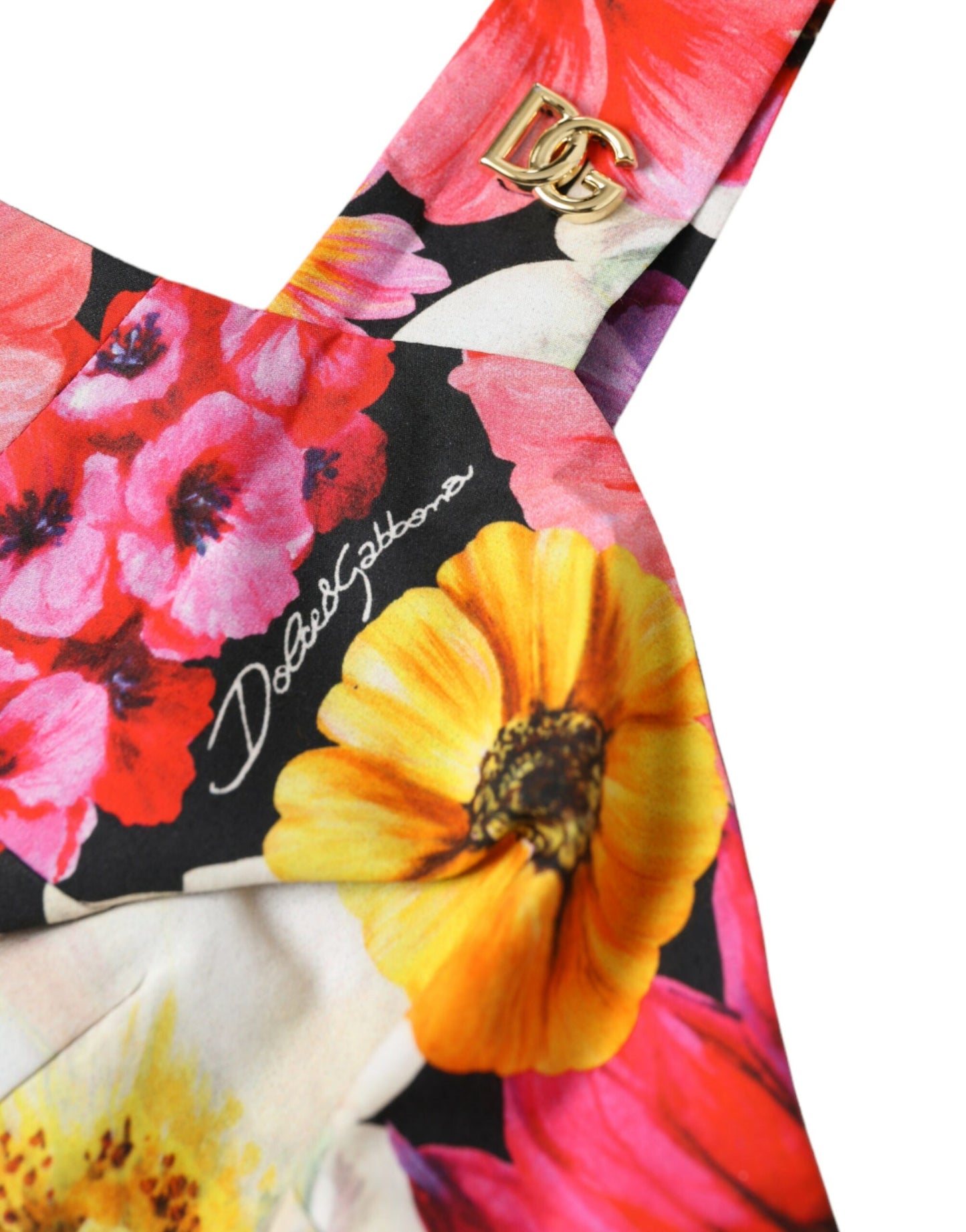 Εκλεκτό Floral Bustier Crop Top