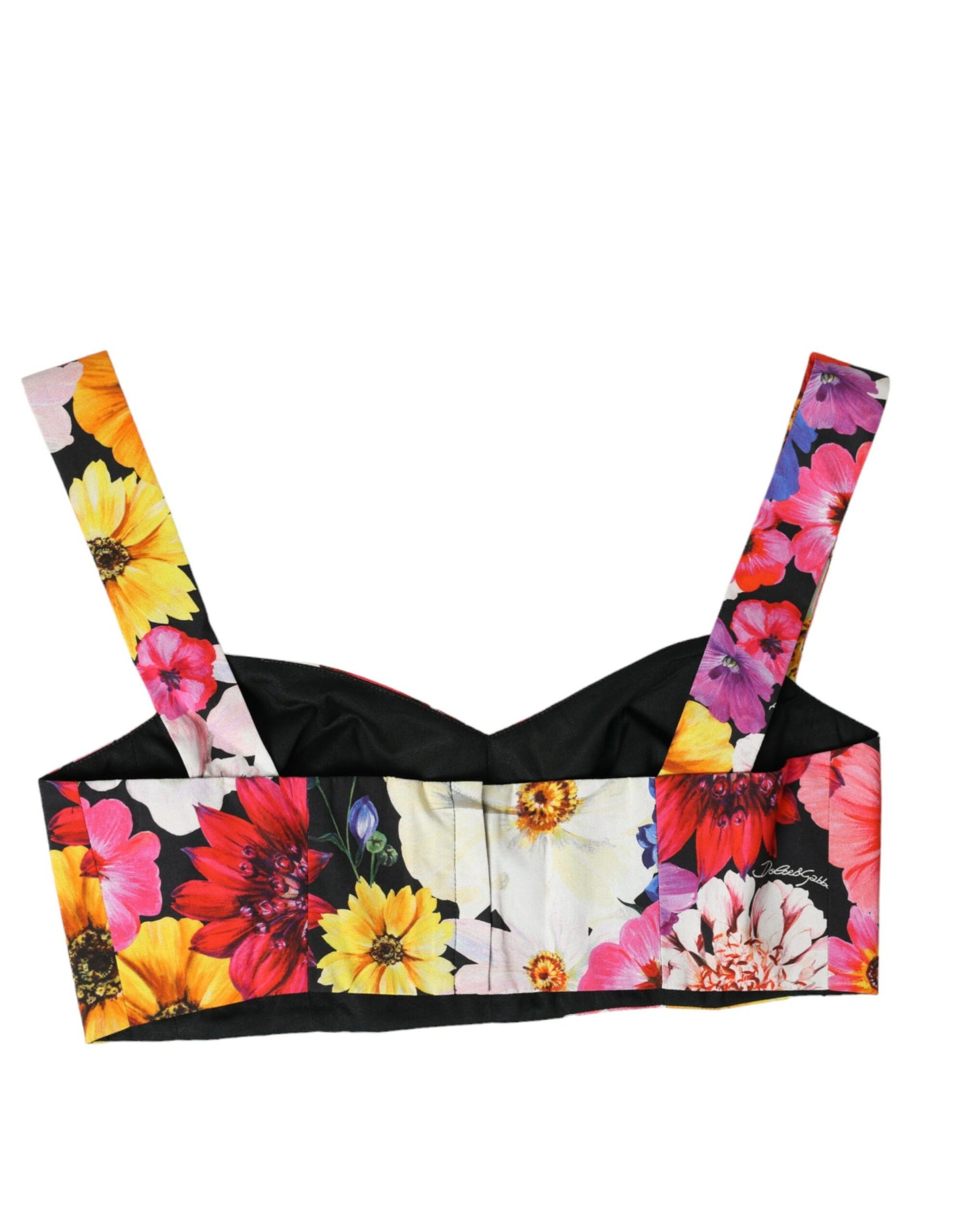 Εκλεκτό Floral Bustier Crop Top