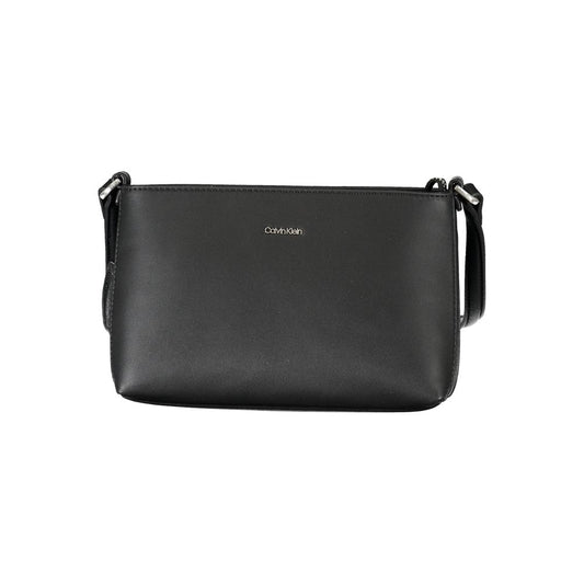 Black Polyester Handbag