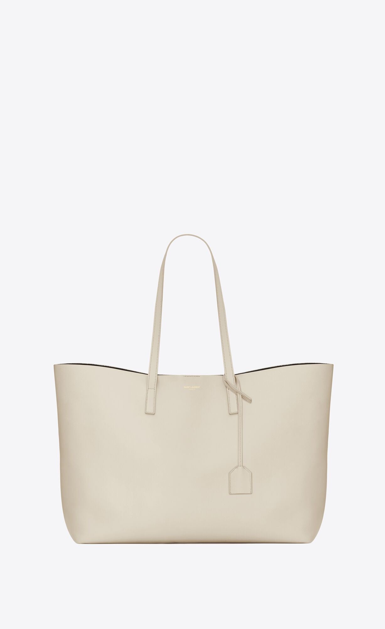 Τσάντα ώμου White Calf Leather Tote