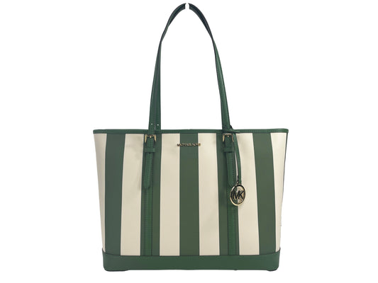 Jet Set Travel Large TZ Shoulder PVC Tote Τσάντα Πορτοφόλι Fern Green