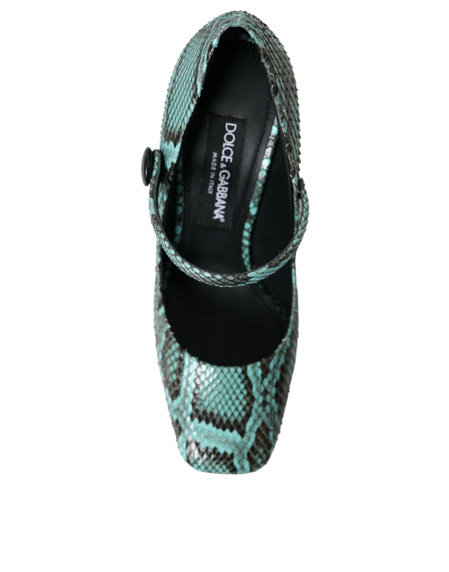 Aqua Python Δερμάτινα παπούτσια Mary Jane Pumps