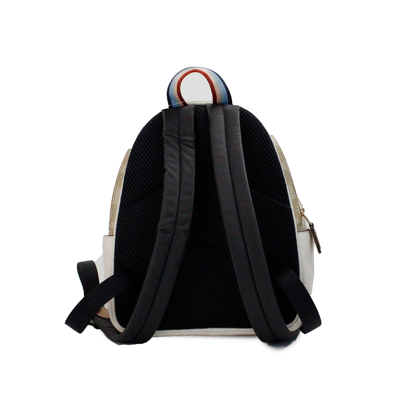 Mini Court Signature Pear Motif Shoulder Backpack Τσάντα Βιβλιοθήκης Chalk Taffy