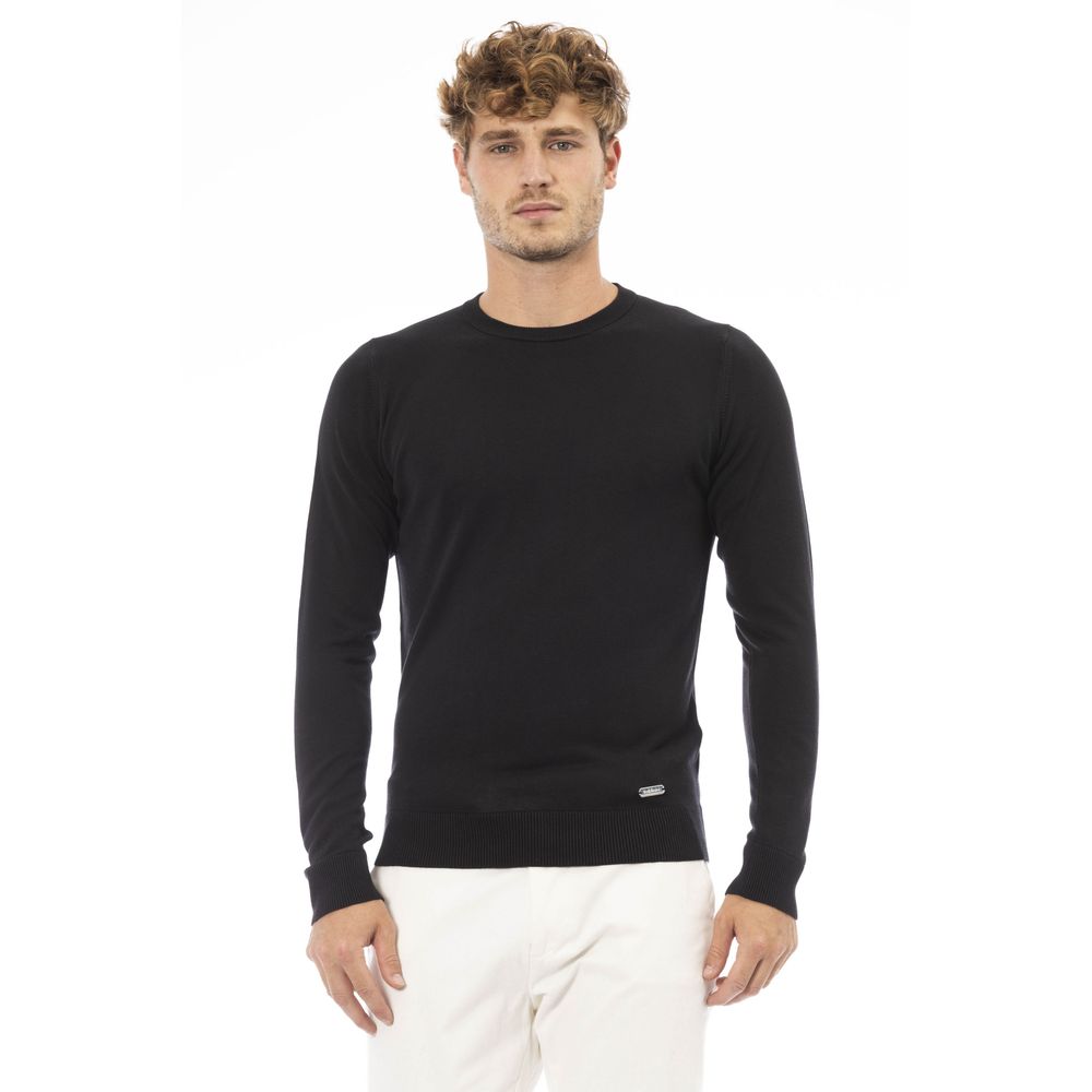 Black Modal Men Sweater