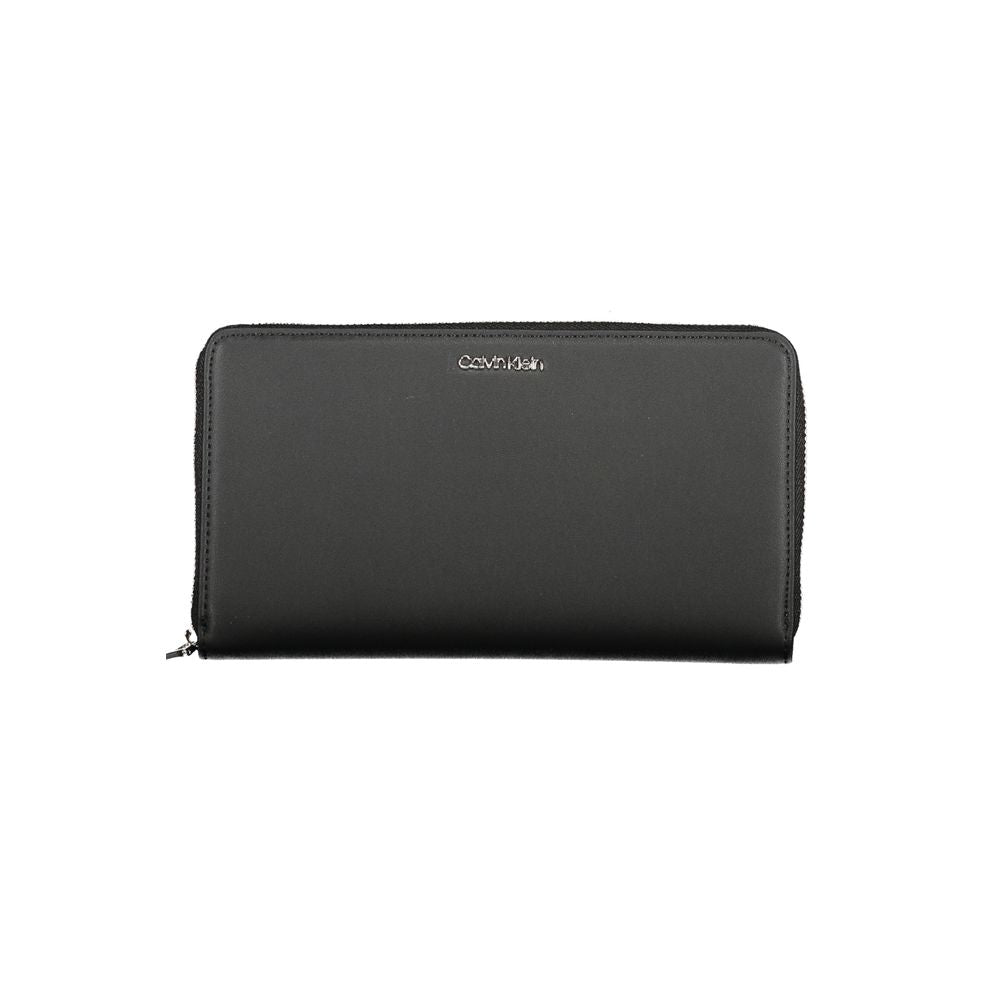 Black Polyester Wallet