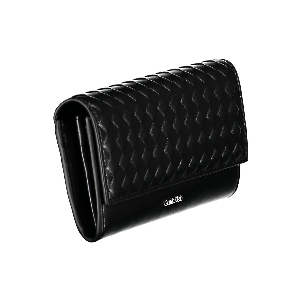 Black Polyester Wallet