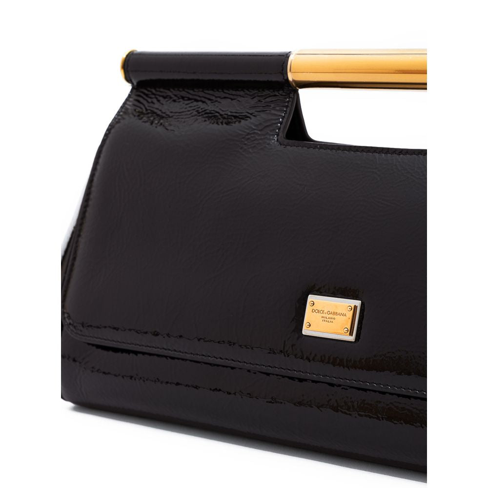 Black Leather Handbag