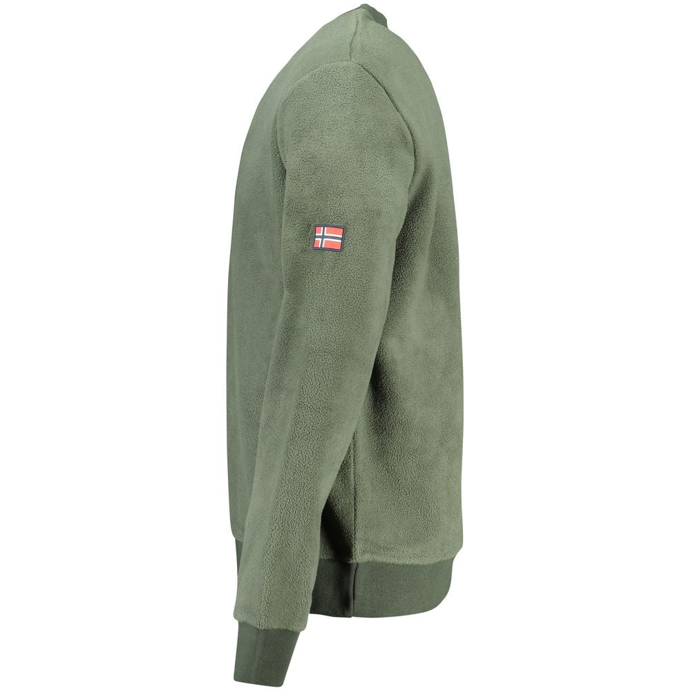 Green Polyester Sweater