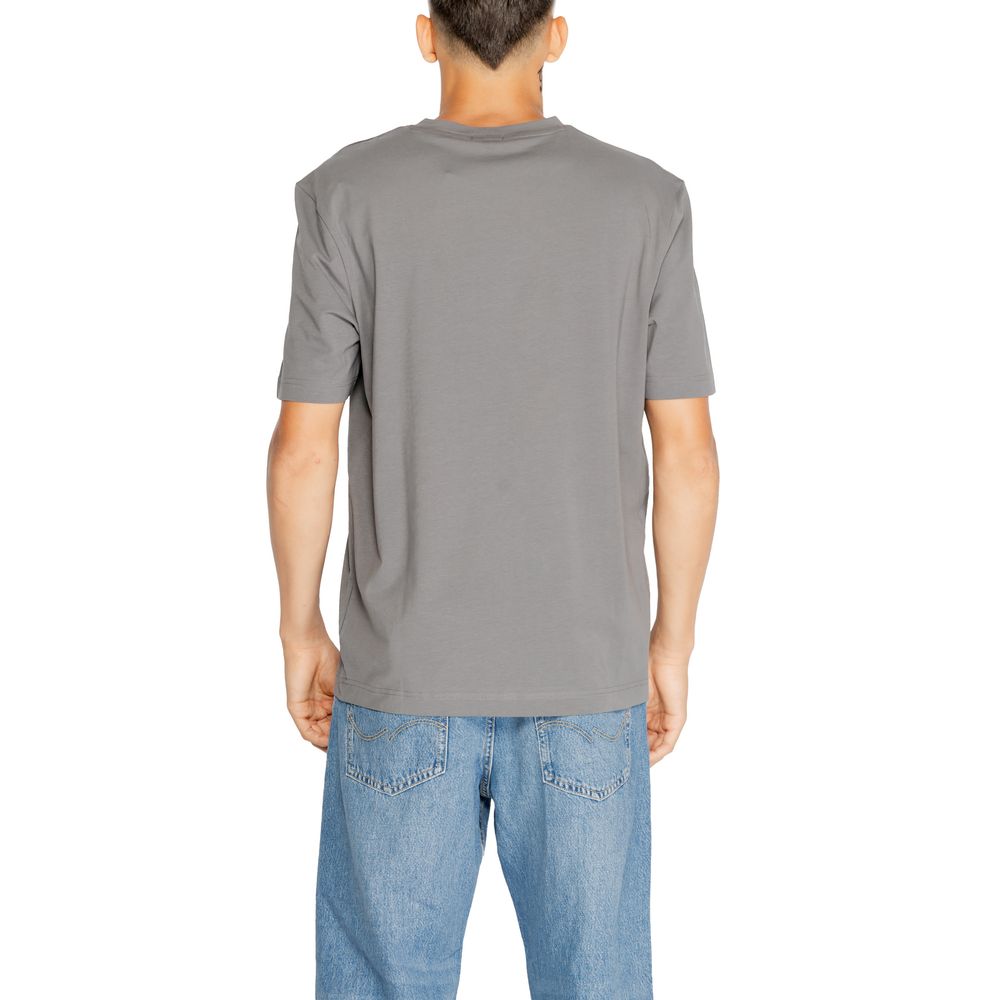 Gray Cotton T-Shirt