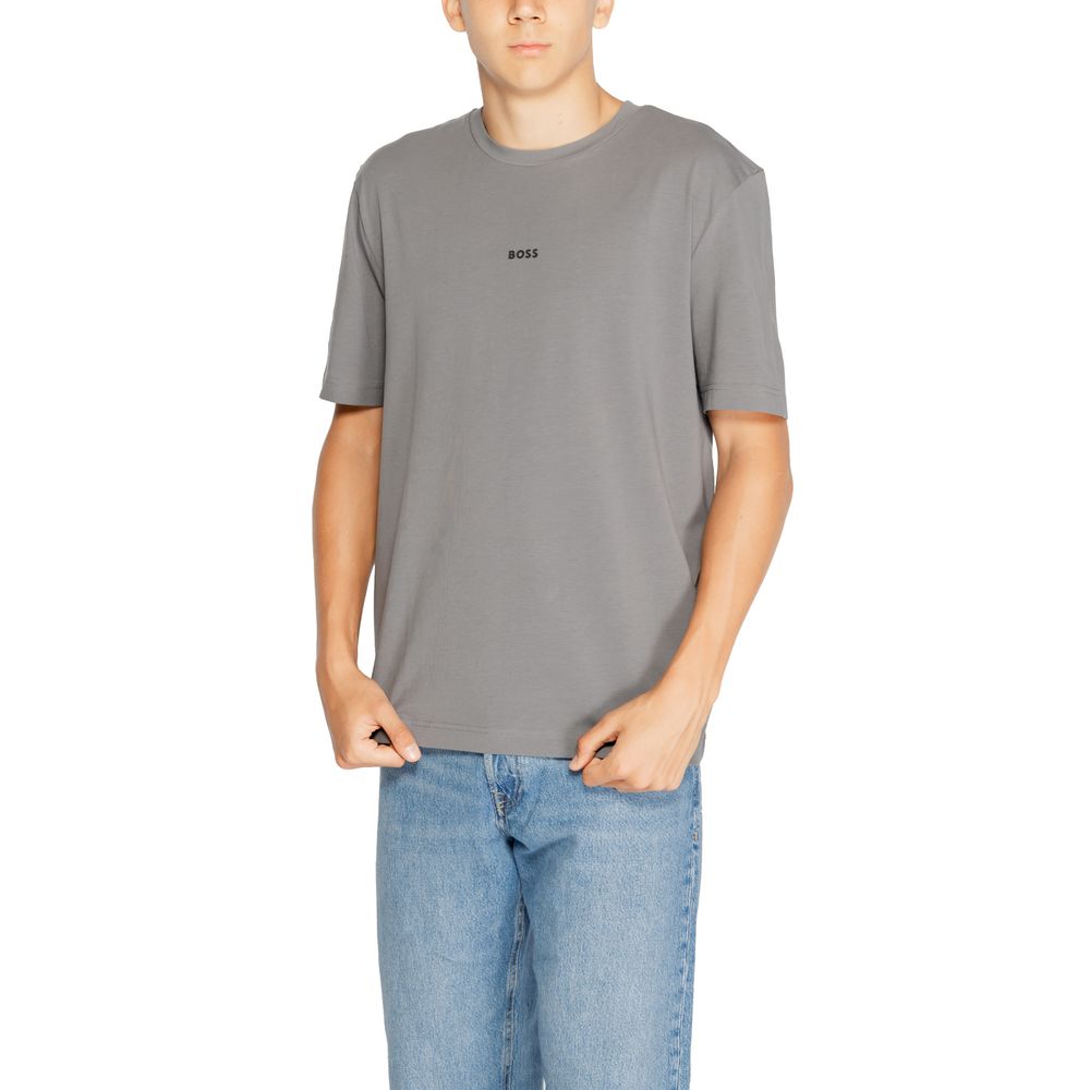 Gray Cotton T-Shirt