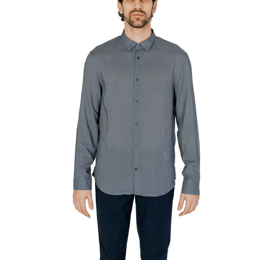 Gray Viscose Shirt