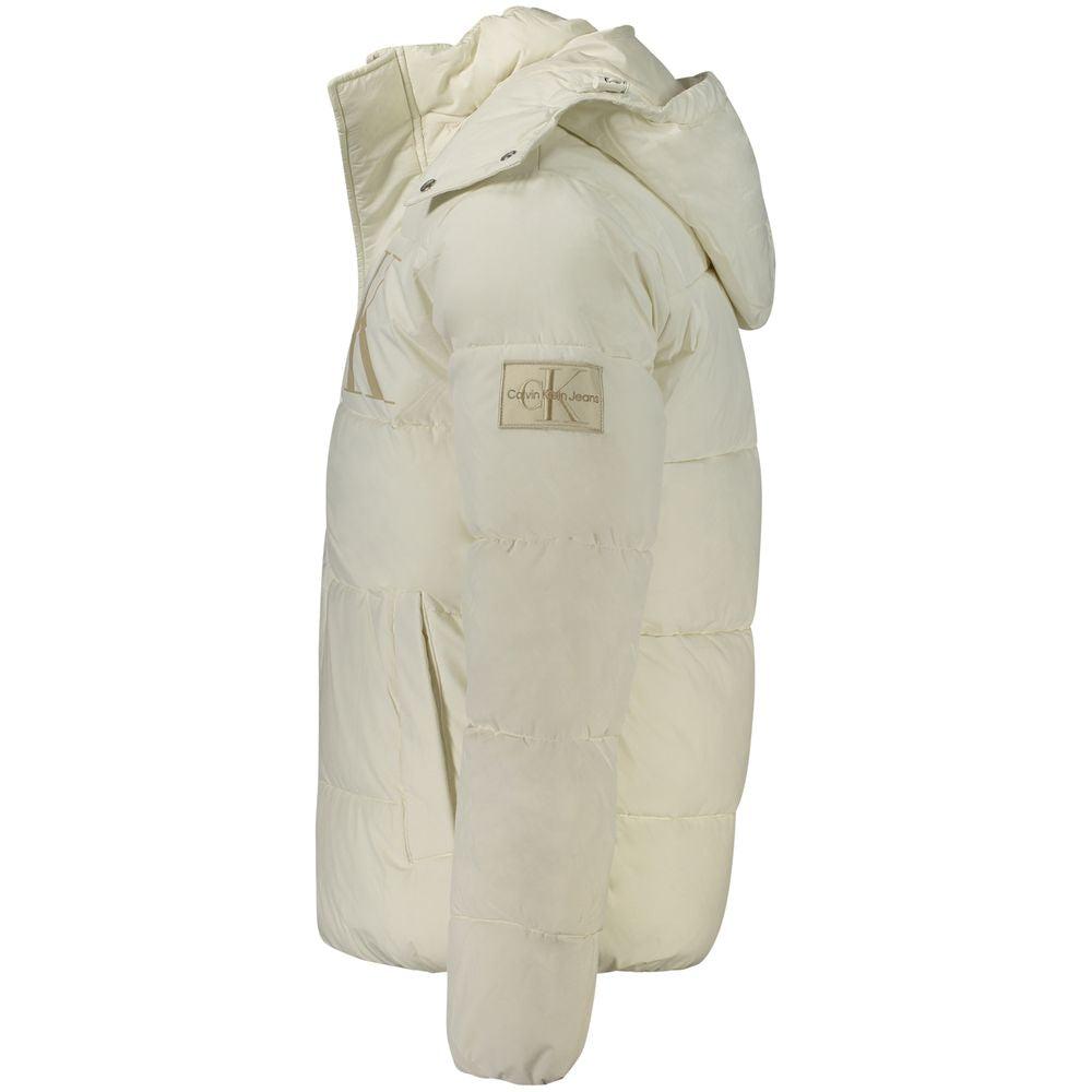 White Polyamide Jacket