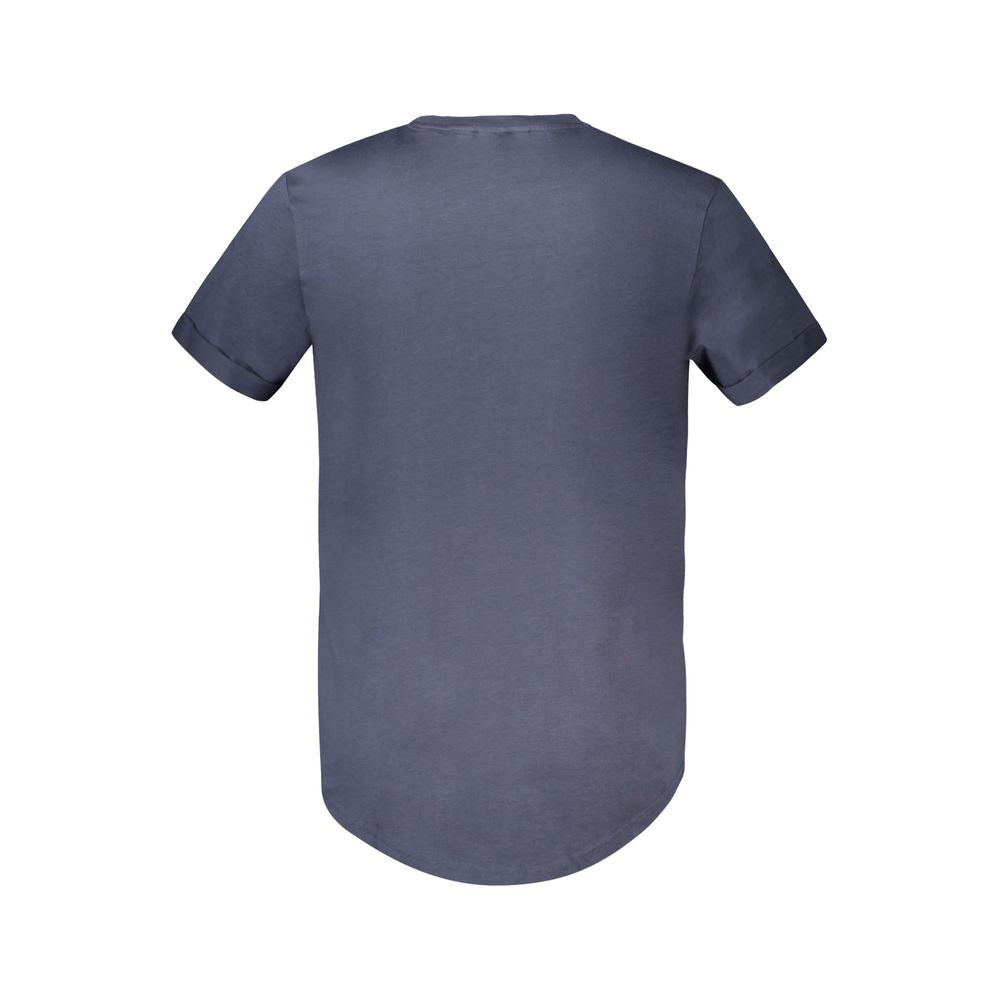 Blue Cotton T-Shirt