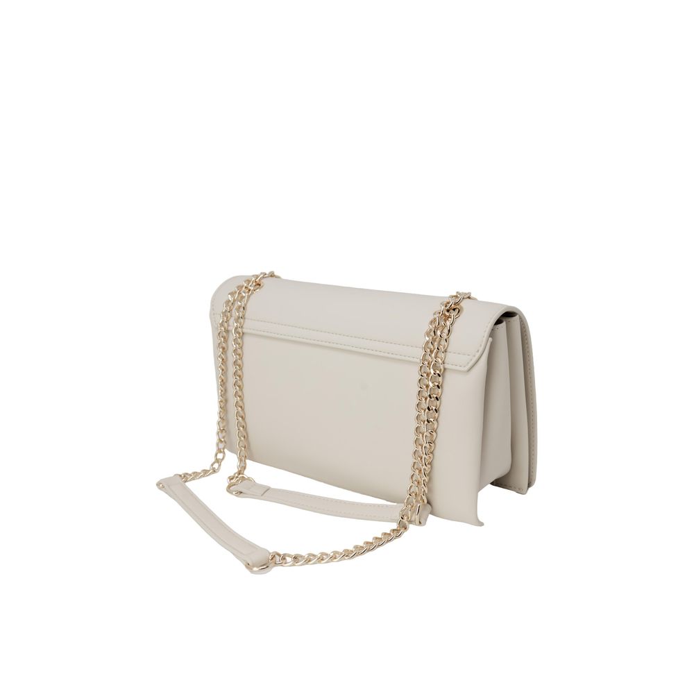 Beige Polyethylene Handbag