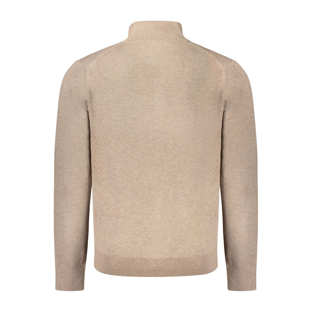 Brown Polyester Sweater