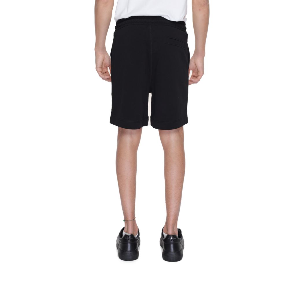 Black Cotton Short